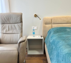 Апартаменты с двуспальной кроватью с балконом в Golden Sun