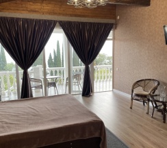 Двухместный номер Deluxe двуспальная кровать в Hotel Phanakopi