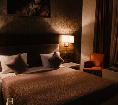 Двухместный номер Deluxe с красивым видом из окна двуспальная кровать в Al Khaleej Baku City Hotel Apartments