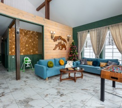 Коттедж "Брюгге" с сауной и купелью "Фурако" (расположен в Логиново) в Сканди хаус