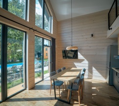 "FAMILY" Дом семейный 70 кв.м на 4+3 гостя / Вторая линия в Priroda