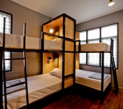 Кровать в общем номере (женский номер) в Bangkok Bed and Bike - Hostel