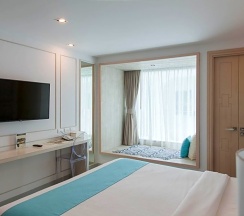 Двухместный номер Deluxe двуспальная кровать в The Bloc Hotel Phuket