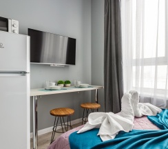 1-комнатные апартаменты студия Волоколамское шоссе, 71/22к2 в InHome24 (ИнХоум24) на шоссе Волоколамское 71/22 корпус 2
