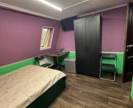 Двухместный номер Comfort с видом на внутренний двор двуспальная кровать в Октябрь