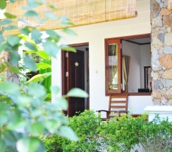 Четырёхместный семейный номер Standard с видом на сад в Santa Garden Resort