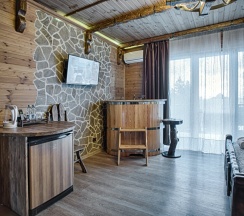 Двухместный 25 люкс с террасой с видом на море двуспальная кровать в Exclusive Hotel&Apartments