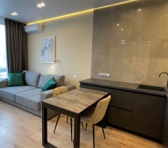 Апартаменты с гостиной и спальней в ЖК "Savin House" в Sibgat Apartments