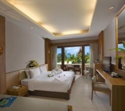 Одноместный номер Standard с видом на сад двуспальная кровать в Thai House Beach Resort