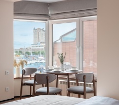 Комната студия Станюковича 48/6 в Sea view apartments