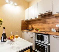 Студия Comfort в Апартаменты в Нoвоpоccийcкe c Дизaйнерcким Рeмoнтoм