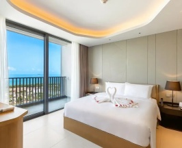 Семейный номер Standard c 1 комнатой с видом на океан в Oakwood Apartments Sanya