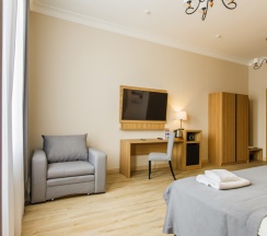 Двухместный номер Стандарт с видом на город 2 отдельные кровати в Афалина