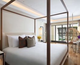 Двухместный люкс Cabana Дуплекс двуспальная кровать в Siam Kempinski Hotel Bangkok
