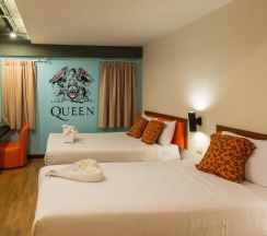 Двухместный семейный номер Standard двуспальная кровать в My Way Hua Hin Music Hotel