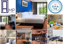 Люкс c 1 комнатой с балконом в Amp Am House Hotel