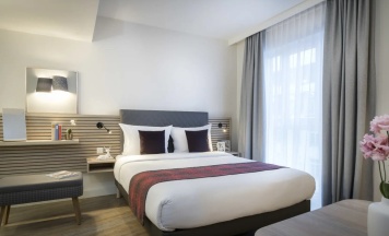 Двухместный номер Standard двуспальная кровать в Citadines Arnulfpark Munich