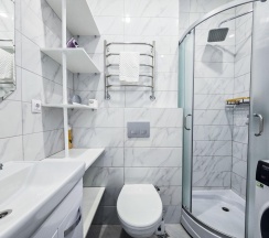 1-комнатные апартаменты стандарт Адлер, ул. Прибрежная д.10 кв.18 в Апартаменты Делюкс на улице Прибрежная