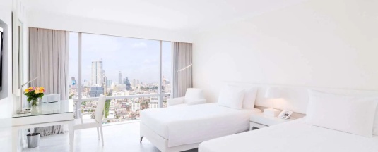 Двухместный номер G Club 2 отдельные кровати в Pullman Bangkok Hotel G
