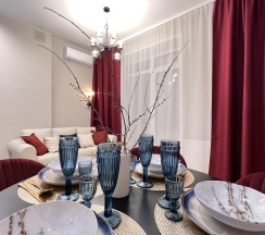1-комнатные апартаменты студия LUXURY APARTMENTS ВОЗЛЕ ТРЦ АУРА в Сутки как дома на улице Шевченко