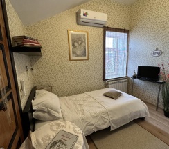 Комната эконом с 1 односпальной кроватью (мансарда) в Ksanta's House (Ксанта Хаус)