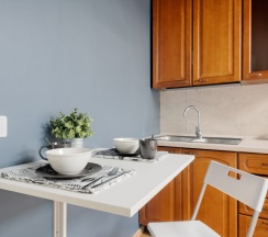 Двухместные апартаменты Мансарда двуспальная кровать в Мой Питер