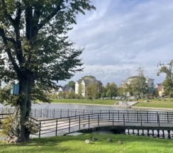 Апартаменты c 1 комнатой с балконом в Апартаменты Власовых