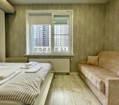 Студия Комфорт  (метро Московская/Звёздная) недалеко Аэропорт в Rauktis apartments