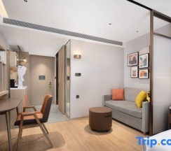 Двухместный номер Standard с видом на сад двуспальная кровать в Home2 Suites by Hilton Suqian Siyang