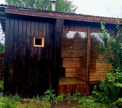 Коттедж улучшенный Aframe 2 в Chilla_villa_black