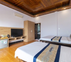 Трёхместное бунгало с видом на море в Mai Phuong Resort Phu Quoc