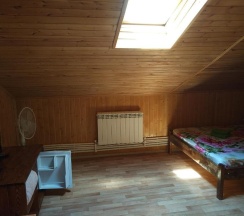 Номер эконом с 1 двуспальной кроватью в Хуторок