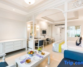 Двухместный люкс Mini Plus с видом на восход двуспальная кровать в Royal Cliff Beach Hotel Pattaya