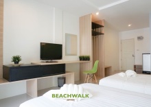 Двухместный номер Deluxe с балконом 2 отдельные кровати в Beachwalk Jomtien