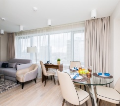 Апартаменты 2 спальни+1 спальня коннект в Intermark Residence