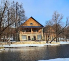 ВИЛЛА с сауной (вид на пруд, без мангала) в Хвалынский Парк-Отель & SPA