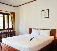 Двухместный номер Deluxe с красивым видом из окна двуспальная кровать в Santa Garden Resort