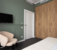 Люкс (МГН) с видом на город и террасой в Королева Луиза