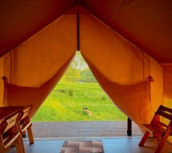 Шатер Глэмпинг Люкс в Форт Верный