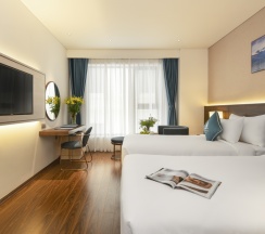 Двухместный номер Premier 2 отдельные кровати в Canvas Danang Beach Hotel