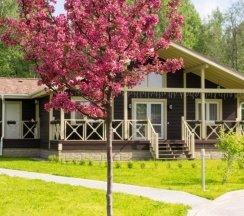 Четырёхместное шале с 2 комнатами с красивым видом из окна в Vazuza Country Club
