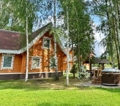 Двухэтажный дом с 4-мя спальнями и бочкой Фурако в Агропарк Ясенево