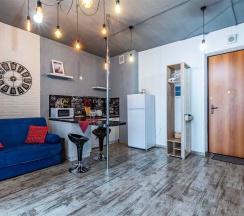 Апартаменты для четверых на Белинского, 30 в стиле лофт (64) в Степаненков