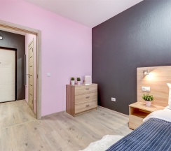 106, Евро-двухкомнатные апартаменты ЖК "LIKE" (Метро Площадь Мужества, 10 минут пешком) в Rauktis apartments