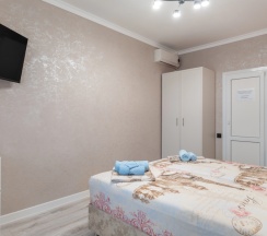 Двухместный номер Standard с балконом и с красивым видом из окна 2 отдельные кровати в Гостевой дом