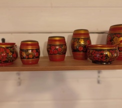 Коттедж стандарт Хохлома в Русские сувениры