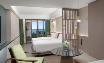 Четырёхместный номер High Floor Premium с видом на океан в Holiday Inn Resort Sanya Bay by IHG