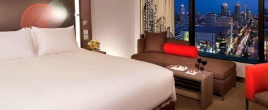 Двухместный семейный номер Superior 2 отдельные кровати в Novotel Bangkok Platinum