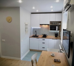 Двухместный люкс с балконом (двуспальная кровать) в Luxury Studio Na Pushkina Flat