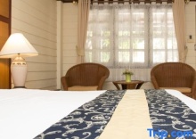 Номер Deluxe с видом на бассейн в Capital O 75395 Sabai Lodge (Vaccinated Staff) (SHA Extra Plus)